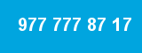 977 777 87 17
